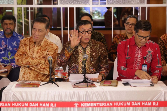 Menkumham Klarifikasi Isi Draft RUU KUHP