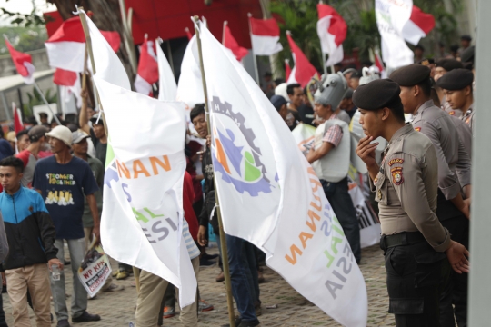 Polisi Perketat Penjagaan Gedung KPK