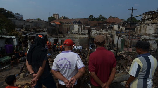 Kondisi Ratusan Rumah di Jatinegara yang Ludes Terbakar