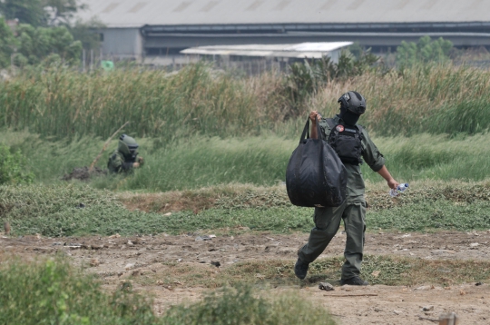 Peledakkan Bom Milik Terduga Teroris