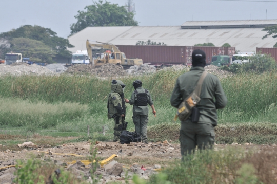 Peledakkan Bom Milik Terduga Teroris