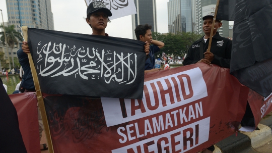 Aksi Mujahid 212 Selamatkan NKRI