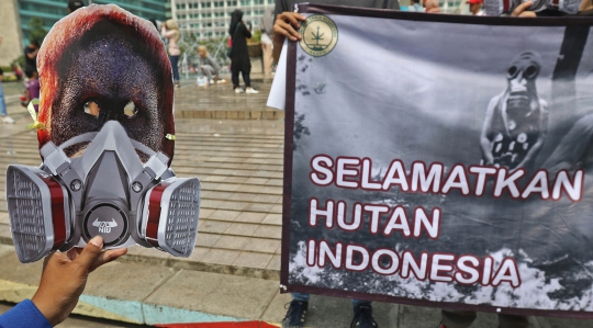 Lingkar Ganja Nusantara Gelar Aksi Selamatkan Hutan Indonesia