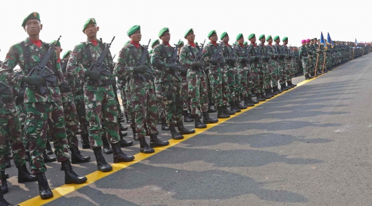 Panglima TNI Pimpin Apel Siaga Pengamanan Pelantikan Presiden
