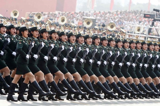 Parade Militer Memperingati 70 Tahun Berdirinya RRC