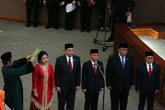 Semringah Puan Maharani Jadi Ketua DPR RI 2019-2024