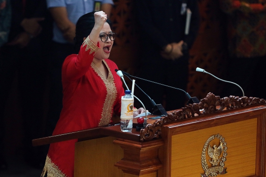 Semringah Puan Maharani Jadi Ketua DPR RI 2019-2024