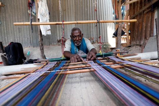 Geliat Perajin Busana Tradisional Somalia di Tengah Gempuran Impor