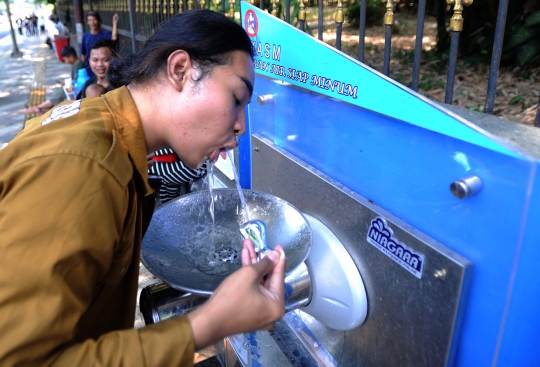 Bogor Sediakan Air Siap Minum untuk Para Pejalan Kaki