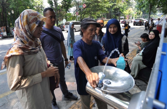 Bogor Sediakan Air Siap Minum untuk Para Pejalan Kaki