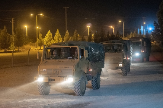 Mobilisasi Pasukan Militer Turki ke Suriah