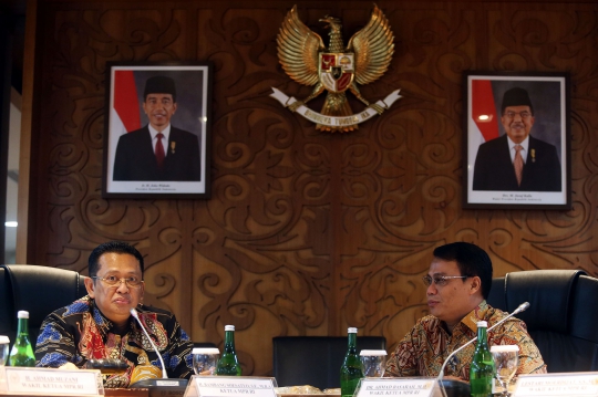 Rapim MPR Bahas Persiapan Pelantikan Jokowi-Ma'ruf