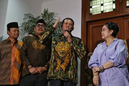 Pimpinan MPR Bertemu Megawati