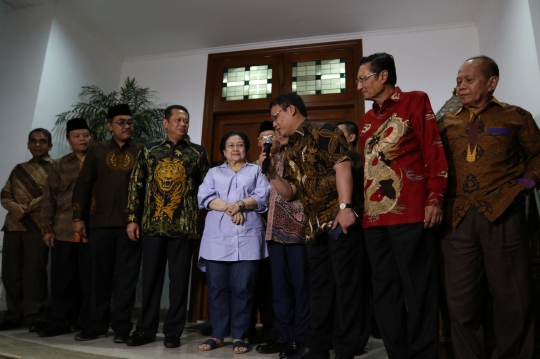 Pimpinan MPR Bertemu Megawati