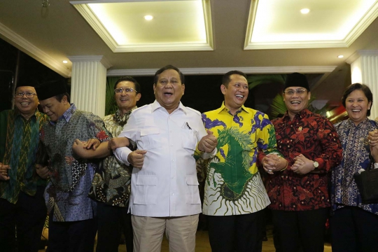 Bahas Politik Tanah Air, Pimpinan MPR Datangi Kediaman Prabowo
