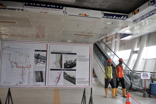 Progres Pembangunan Stasiun LRT Cibubur Capai 60 Persen