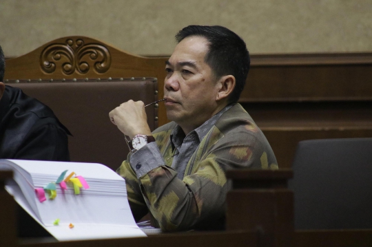 Terdakwa Penyuap Aspidum Kejati DKI Jakarta Jalani Sidang Pemeriksaan Saksi