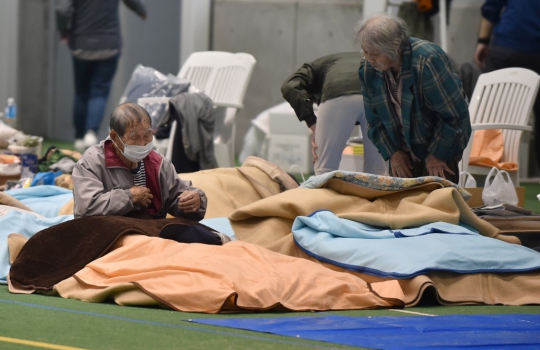 Menengok Kondisi Pengungsi Korban Topan Hagibis Jepang