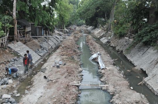 Meninjau Proyek Normalisasi Kali Kayu Putih