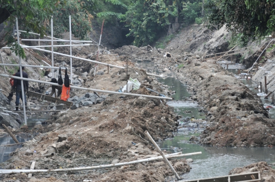 Meninjau Proyek Normalisasi Kali Kayu Putih