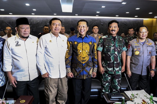 Rapat Koordinasi Bahas Pengamanan Pelantikan Presiden-Wakil Presiden