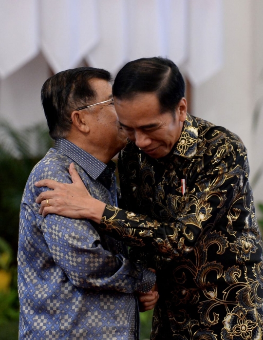 Momen Indah Perpisahan Jokowi dengan Menteri Kabinet Kerja