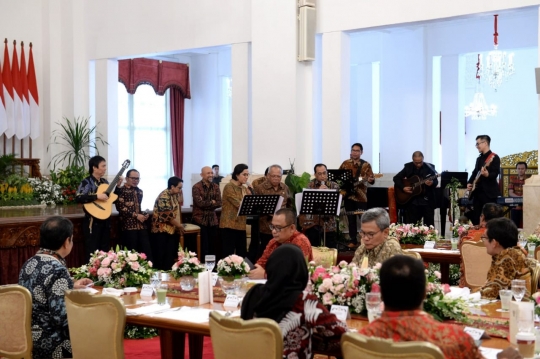 Momen Indah Perpisahan Jokowi dengan Menteri Kabinet Kerja