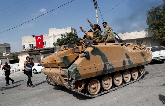 Gencatan Senjata, Turki Tambah Tank Perang ke Perbatasan