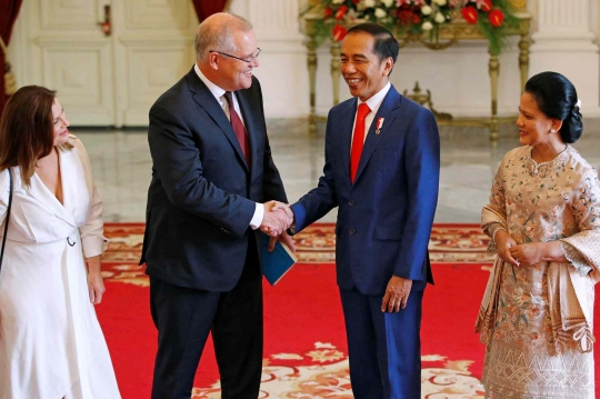 Jelang Pelantikan, Jokowi Sambut Sejumlah Tamu Negara di Istana