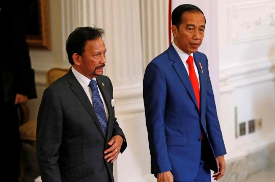 Jelang Pelantikan, Jokowi Sambut Sejumlah Tamu Negara di Istana