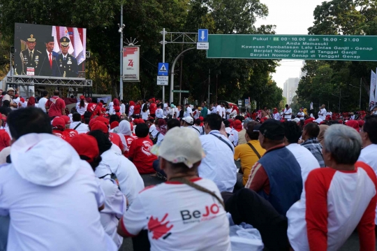 Relawan Jokowi-Ma'ruf Gelar Nonton Bareng Pelantikan Presiden