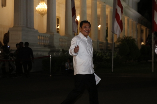 Senyum Dokter Terawan Seusai Bertemu Jokowi di Istana
