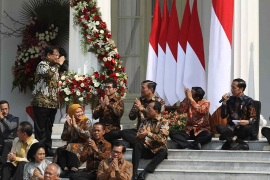 Jokowi-Ma'ruf Kenalkan Menteri Kabinet Indonesia Maju