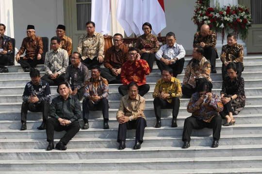 Jokowi-Ma'ruf Kenalkan Menteri Kabinet Indonesia Maju