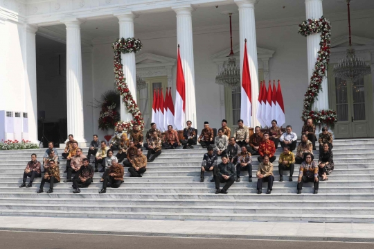 Jokowi-Ma'ruf Kenalkan Menteri Kabinet Indonesia Maju