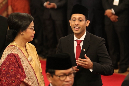 Nadiem Makarim Jadi Menteri Termuda di Era Jokowi