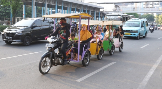 Dishub DKI Larang Odong-Odong Beroperasi di Ibu Kota