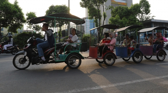 Dishub DKI Larang Odong-Odong Beroperasi di Ibu Kota