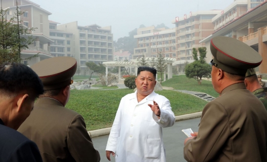 Saat Kim Jong-un Berkunjung ke Resor Air Panas