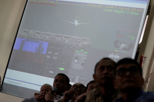 KNKT Umumkan Penyebab Jatuhnya Lion Air JT 610 di Karawang