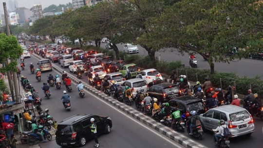 Ada Tol Cijago, Jalan Margonda di Depok Tetap Macet Parah