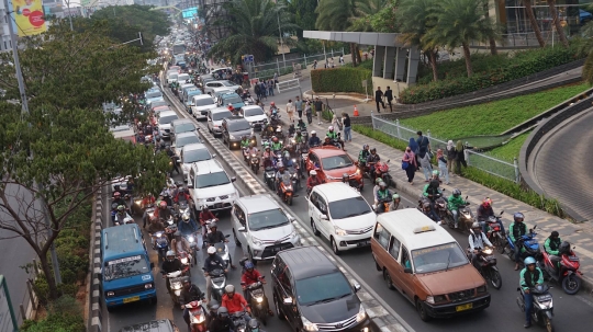 Ada Tol Cijago, Jalan Margonda di Depok Tetap Macet Parah