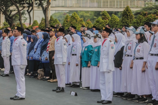 Peringatan Sumpah Pemuda, Pelajar Gelar Upacara di Museum