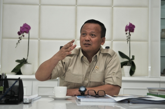 Kunjungan Merdeka.com ke Ruang Kerja Menteri Edhy Prabowo