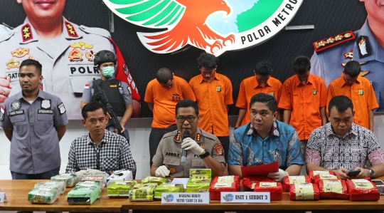 Polisi Ungkap Kasus Penyelundupan 21 Kg Sabu