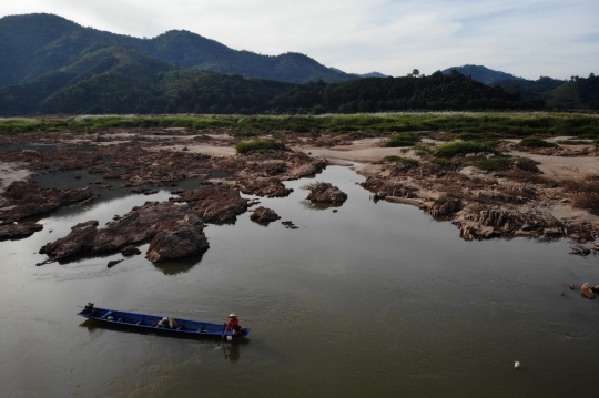 Sungai Terbesar di Asia Tenggara Dilanda Kekeringan Parah