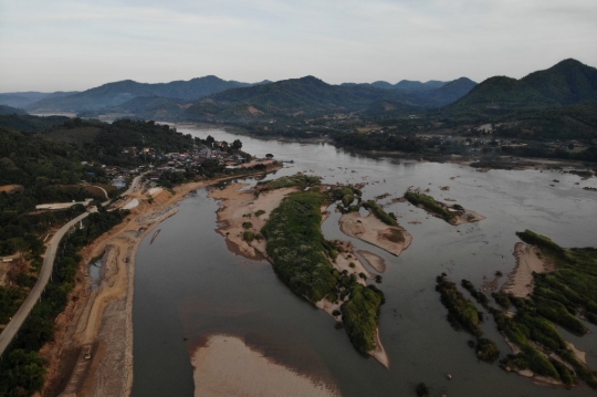 Sungai Terbesar di Asia Tenggara Dilanda Kekeringan Parah