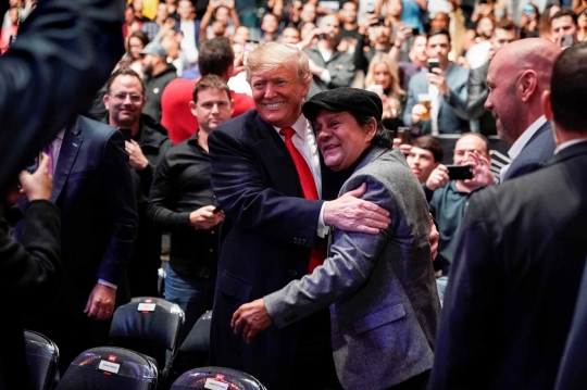 Ketika Presiden Donald Trump Nonton MMA
