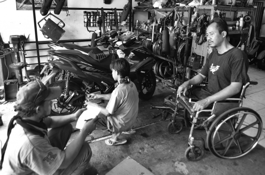 Semangat Catur Pembuat Motor Disabilitas