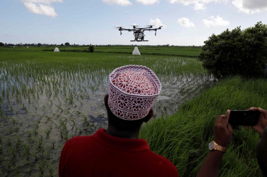 Membasmi Nyamuk Malaria dengan Teknologi Drone